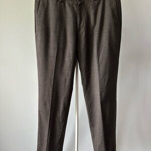 Banana Republic Brown Dress Pants with Classic Straight-Leg Cut